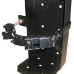 Heavy Duty Vehicle Extinguisher Bracket 4.5kg-6kg 145mm-158mm Extinguisher Diameter Black