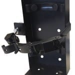 Heavy Duty Extinguisher Bracket 2.5kg 132mm Extinguisher Diameter Black Finish