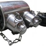 Adaptor 65mm BI Female x 65mm BI Female Alloy