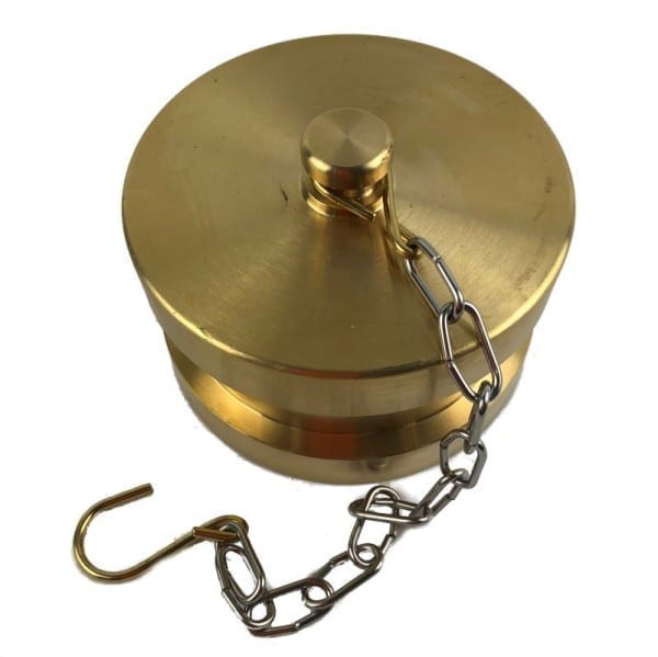 65mm bic blanking plug brass