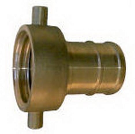 Coupling 65mm QRT Female x 65mm Tail Brass