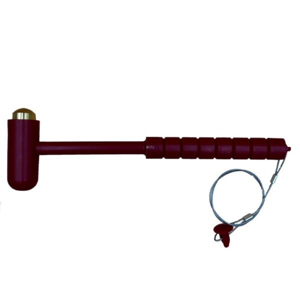 Break Glass Hammer PVB with Brass Insert
