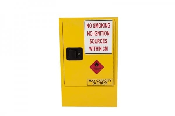 Flammable Liquid Storage Cabinet 30 Litre 1 Door 800mmH x 505mmW x 500mmD