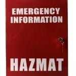 emergency information hazmat cabinet
