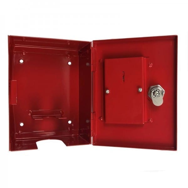 locking fire hose reel nozzle box