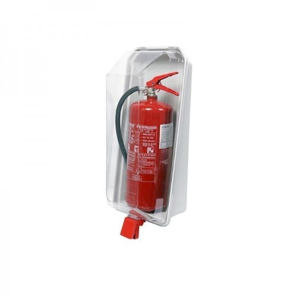clear front fire extinguisher cabinet