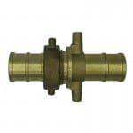 38mm BSP fire hose brass coupling set