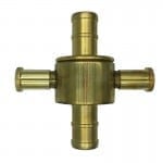 65mm BIC brass coupling set with 45mm tail