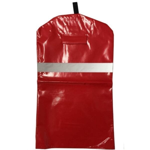 Heavy duty fire extinguisher cover