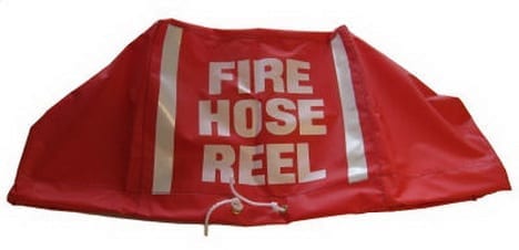 Cover Nyplon Red Fire Hose Reelcraft Version With Reflective Strips