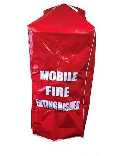 Cover Tapol Heavy Duty UV & FR Treated To Suit 50kg DCP & Foam Mobile Extinguishers