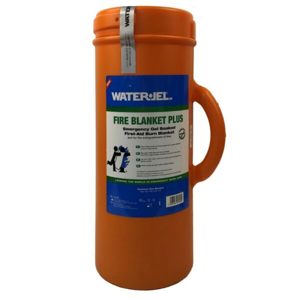 water jel burns fire blanket