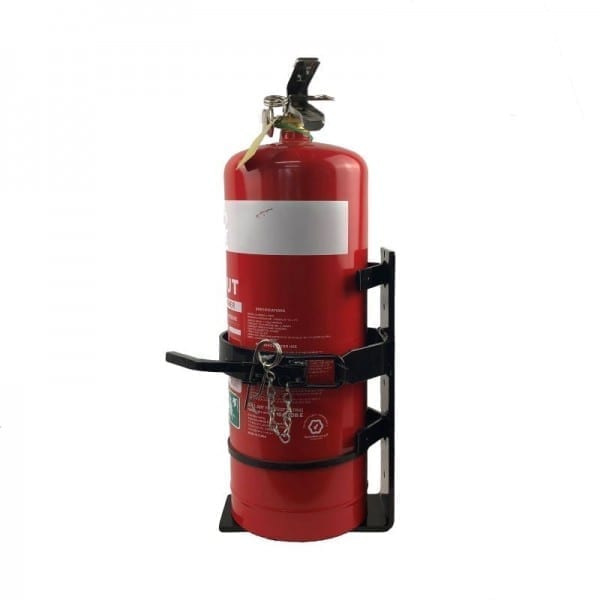 heavy duty fire extinguisher vehicle bracket