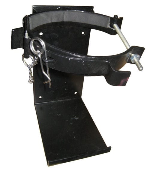 Heavy Duty Vehicle Extinguisher Bracket 9.0kg 150mm-180mm Deluxe Black