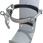 Heavy Duty Vehicle Extinguisher Bracket 9kg 155-180mm Cold Galvanised Finish