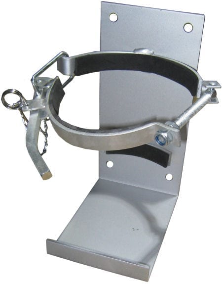 Heavy Duty Vehicle Extinguisher Bracket 9kg 155-180mm Cold Galvanised Finish