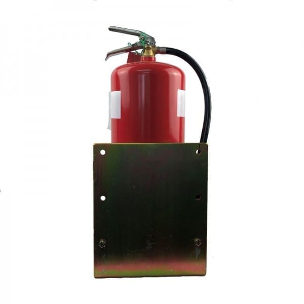 heavy duty over centre fire extinguisher vehicle bracket