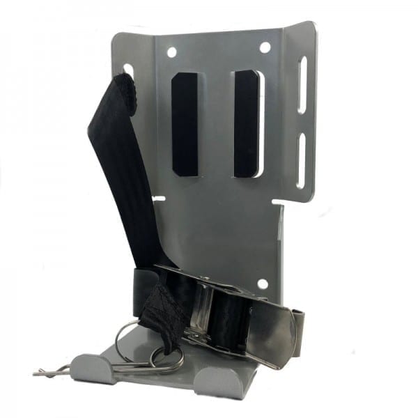 heavy duty vehicle extinguisher bracket