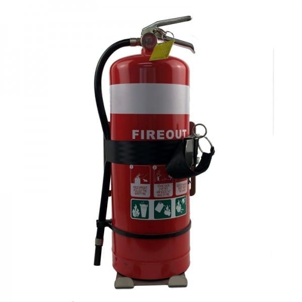stainless steel fire extinguisher vehicle bracket