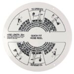 FIRE HOSE REEL INSTRUCTION PLATE