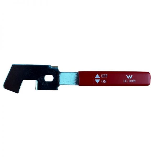 FIRE HOSE REEL ON OFF LEVER