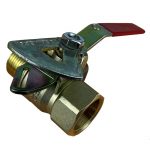 fire hose reel stop cock valve