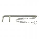 galvanised fire hydrant spanner