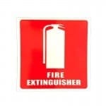 fire extinguisher vehicle sticker