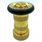 TB15 jet spray fog fire fighting nozzle brass