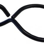 Retainer FHR Nozzle 19mm Figure 8 31mm ID Metal Black Painted