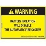 Stat-X Label 'AS5062 Battery Isolation'