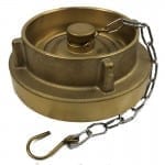 50mm storz blanking cap brass