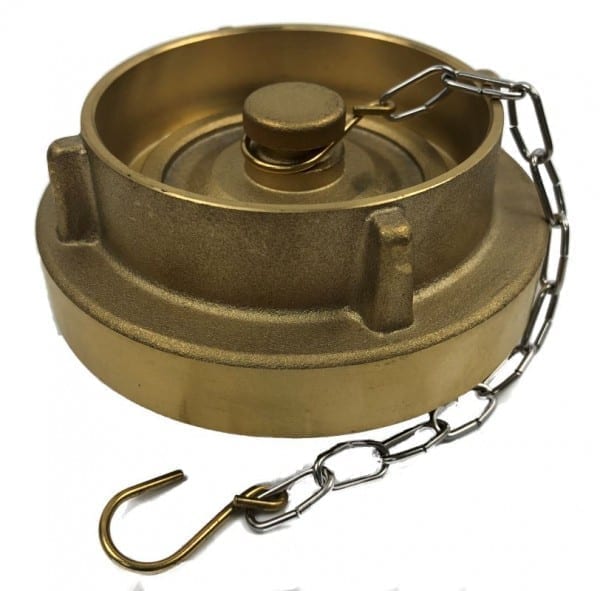 50mm storz blanking cap brass