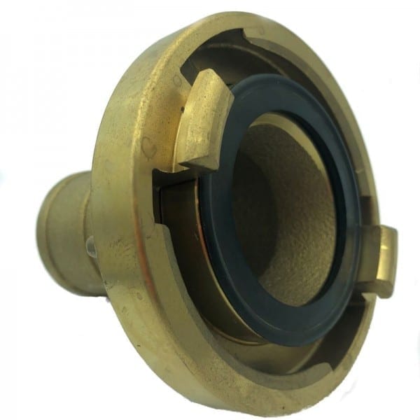 brass storz hose coupling 65mm x 52mm tail