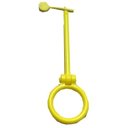 Security Seal For Crystal Cabinet Yellow 2 Piece
