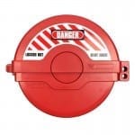 valve wheel lock out box