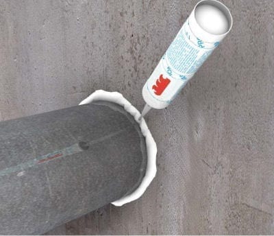 Fire Sealant 600ml Tube Grey Sausage Style
