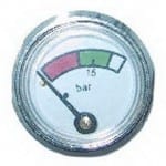 Gauge 1500 kPa Fire Box With O Ring Small 20mm Face