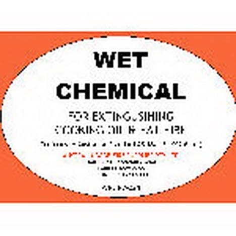 Recharge Wet Chemical Solution 21 Litre Drum