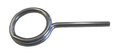 Safety Pin Straigh Long 3.84mm Center Shaft 45mm St/Steel