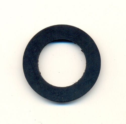 Washer Nozzle 29mm x 47mm x 4.5mm Black Neoprene