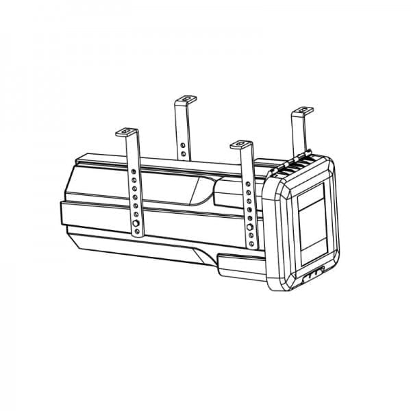 fire extinguisher side top load box mounting kit