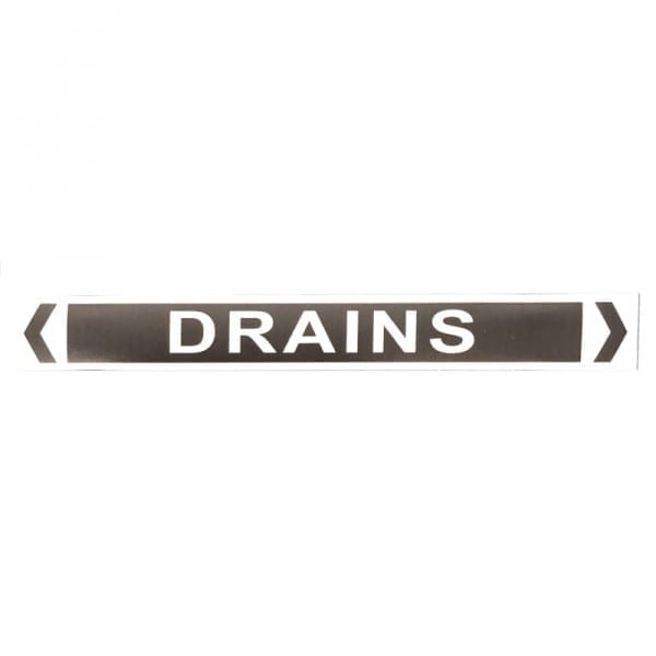 drain pipe sticker