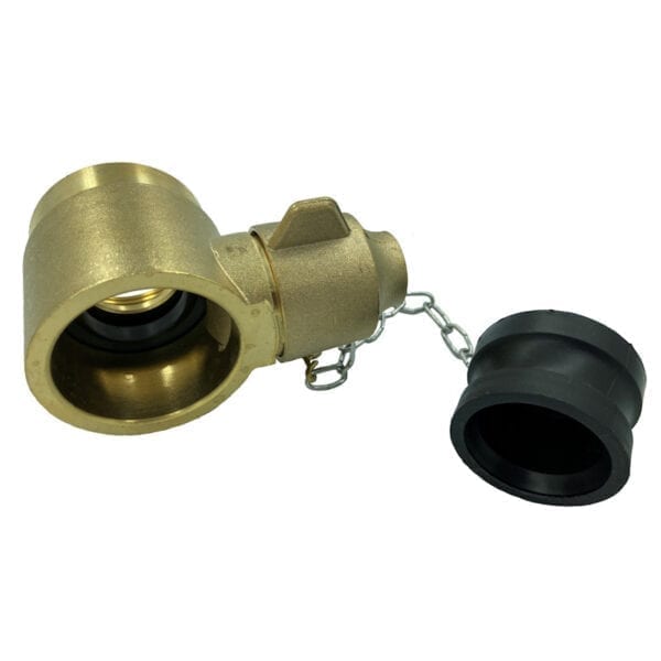 Adaptor 38mm BIC Female x 38mm BSP Female Brass - Image 3