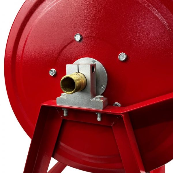 rewindable fire hose reel