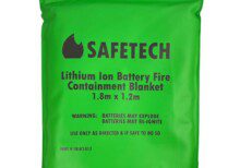 lithium ion fire blanket