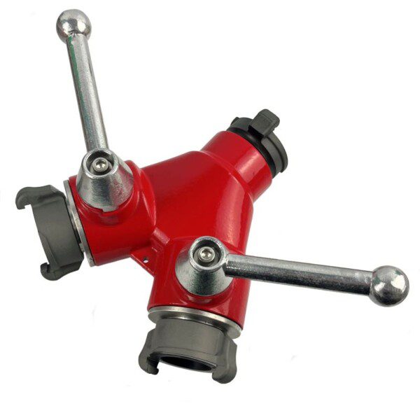 WAJAX Fire fighting Divider breech dual control alloy